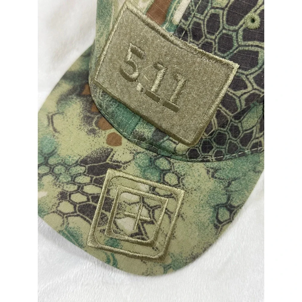 5.11 Tactical Kryptek Camo Mesh Trucker Hat Snapback Hunting Outdoor Cap OSFM